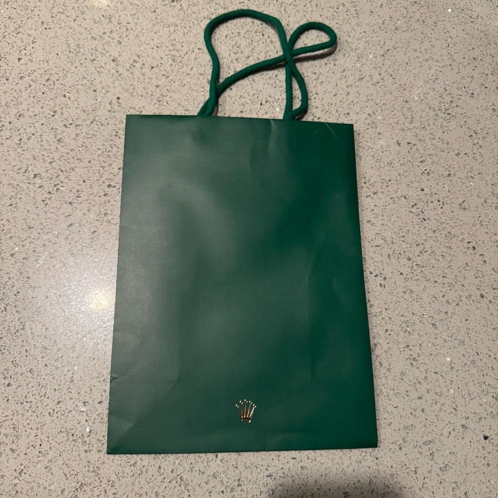 Green Rolex Bag